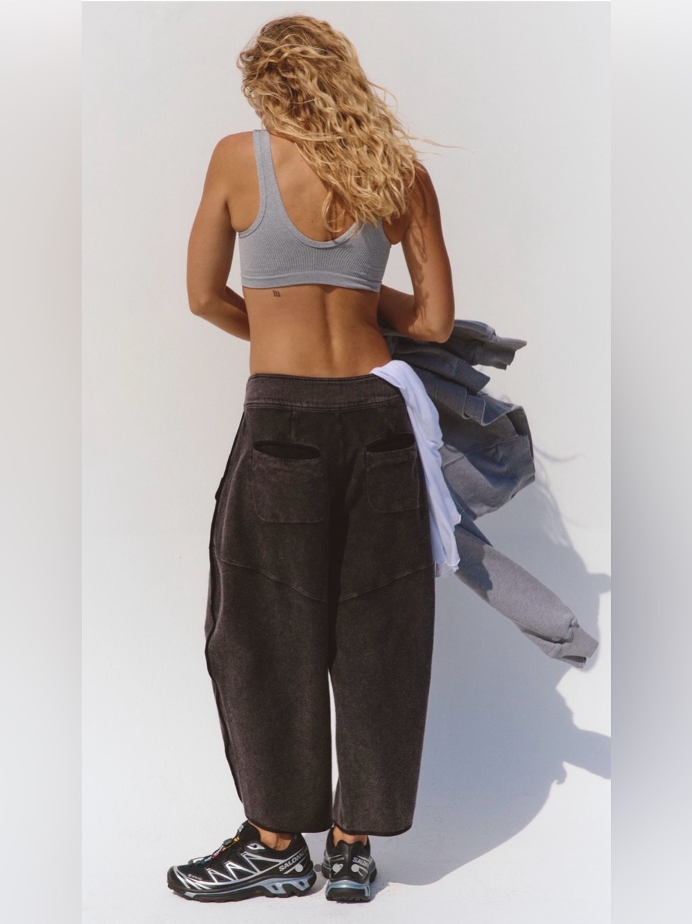 NEW Free People Movement S Timko Pants in Black 🖤 NWOT $148 retail - Picture 2 of 8